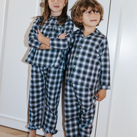 Pijama niño tartán