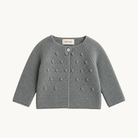 Cardigan Bébé Tricot Gris