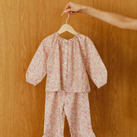PIJAMA NIÑA SPRING GARDEN - COLABORACIÓN MOLIS & CO