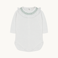 Body Bébé Smock Vert