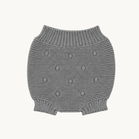 Culotte Bébé Tricot Gris