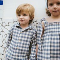 CAMISA VICHY AZUL
