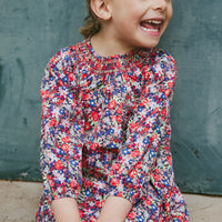 VESTIDO SMOCK FLOR LOREN