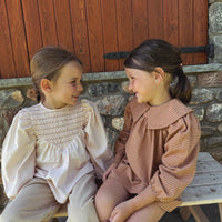 BLUSA FEDERICA ROSA EMPOLVADO