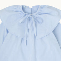 Blusa Lucy-Oxford celeste