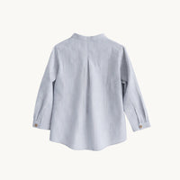 CAMISA LEO RAYAS AZUL