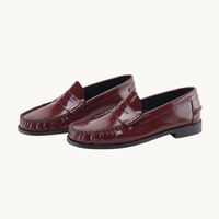 Mocasín burgundy