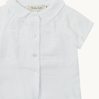 BLUSA CUELLO BEBÉ BAMBULA BLANCO