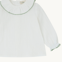 BLUSA BEBÉ BLANCO ROTO