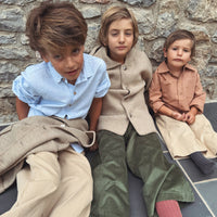 CAMISA OXFORD CELESTE