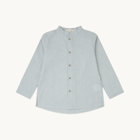 CAMISA LEO RAYAS AZUL