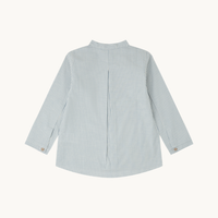 CAMISA LEO RAYAS AZUL