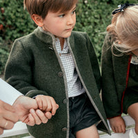 CHAQUETA AUSTRIACA LODEN Y VISÓN