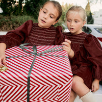 VESTIDO VITTORIA TERCIOPELO BORGOÑA
