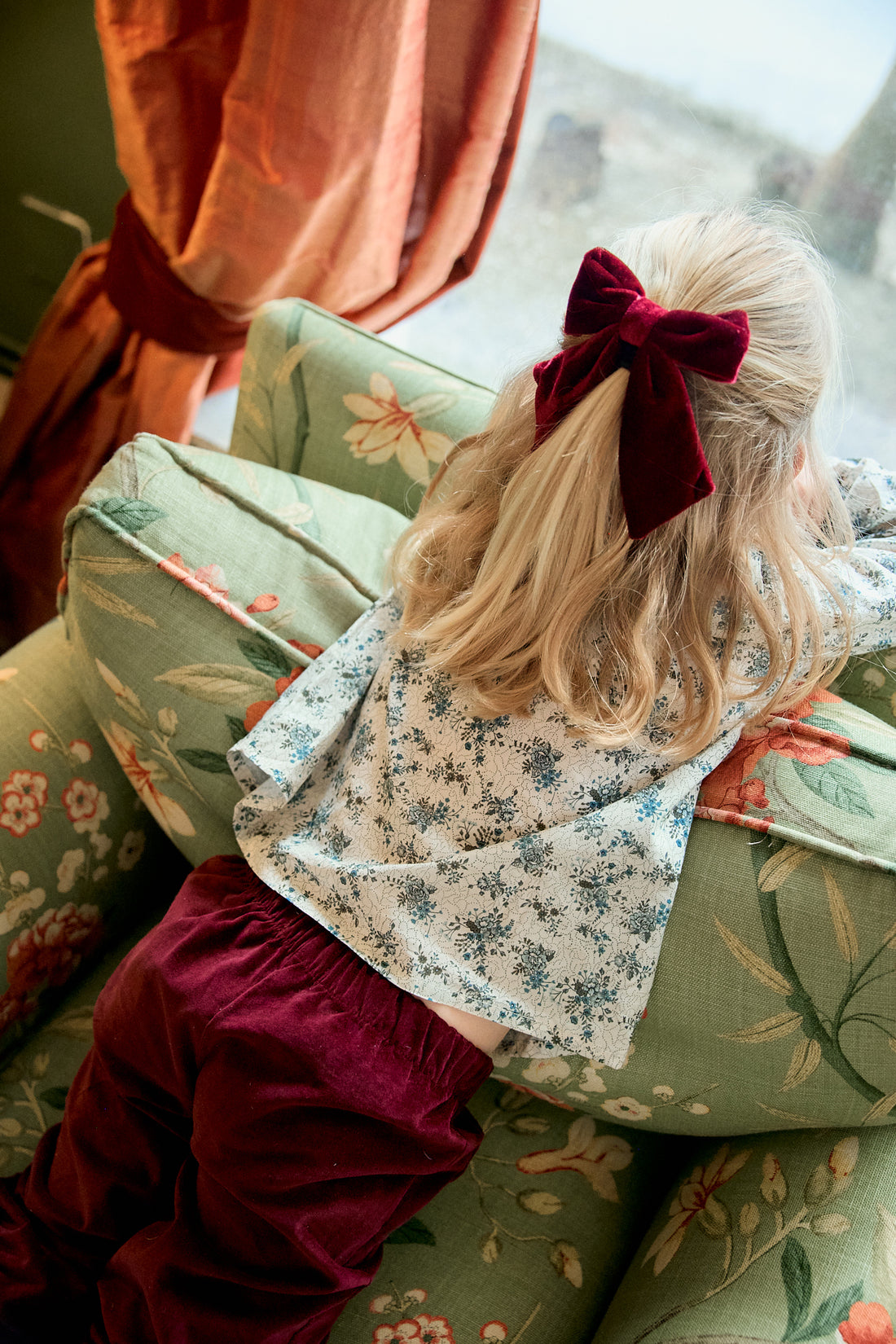 BLUSA GINEVRA FLOR NAVIDAD