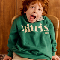 Sudadera Verde Bitrix Kids