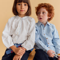 Blusa Niña Lily Blanca