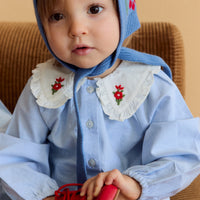 Blusa Bebé Heidi Azul