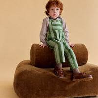 Camisa Niño Max Rayas Burgundy