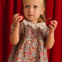 Fernanda Floral Baby Dress and Bloomers Set