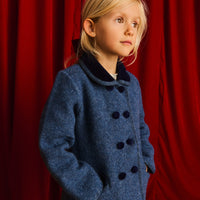 Blue 100% Wool Austrian Jacket