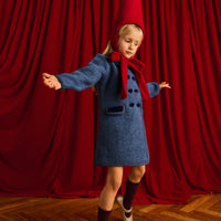 Blue 100% Wool Austrian Jacket