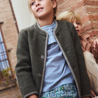 CHAQUETA AUSTRIACA LODEN Y VISÓN