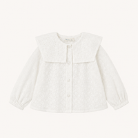 Blusa Marine Flor Bordada