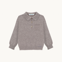 JERSEY CUELLO POLO - VISÓN