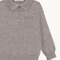 JERSEY CUELLO POLO - VISÓN