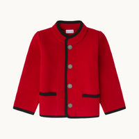 Chaqueta austriaca - rojo y negro