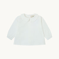 BLUSA CUELLO BEBÉ BLANCO ROTO