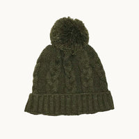 Conjunto bufanda y gorro - Kaki