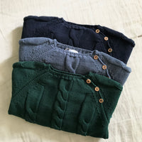Jersey ochos - azul jaspeado