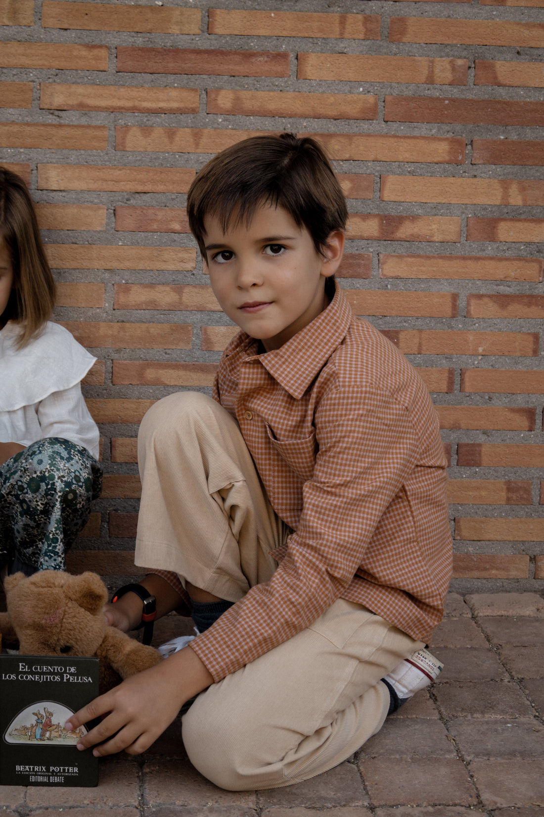PANTALÓN KIDS PANA BEIGE