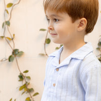 CAMISA NOAH BAMBULA RAYAS AZUL