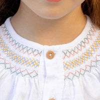 BLUSA BEBÉ AMELIE BLANCO ROTO