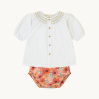 BLUSA BEBÉ AMELIE BLANCO ROTO