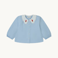 Blusa Bebé Heidi Azul