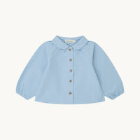 Blusa Bebé Lily Oxford Azul