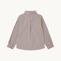 Camisa Niño Max Rayas Burgundy