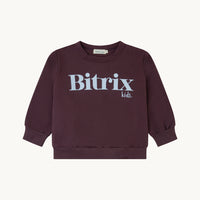 Sudadera Berenjena Bitrix Kids
