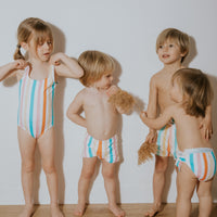 CULETÍN NIÑA RAYAS VINTAGE