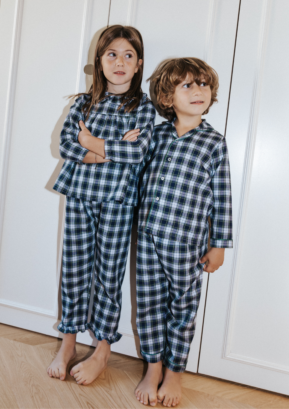 PIJAMA NIÑO TARTÁN – Bitrix Kids