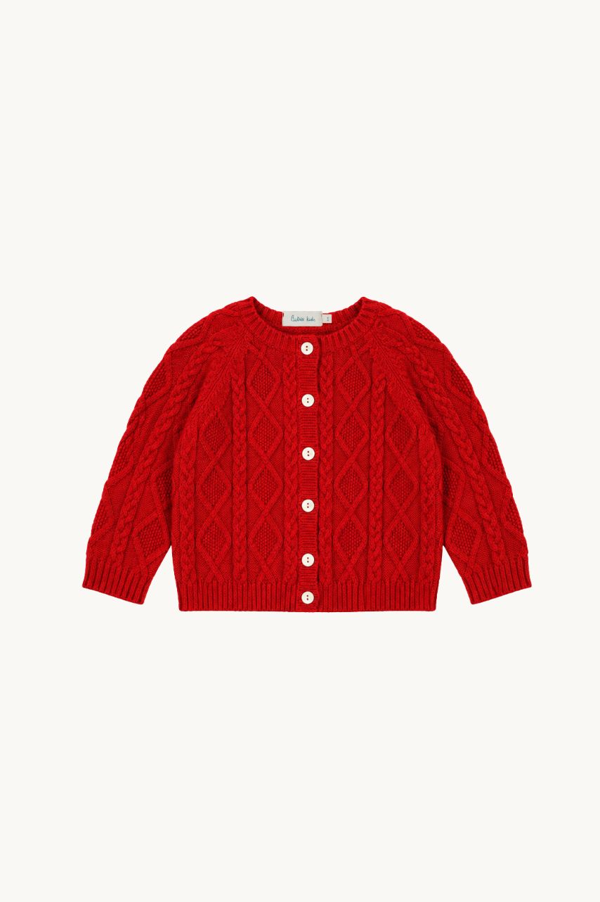 Cárdigan Onis Rojo