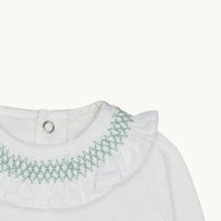 Body Bebé Smock Verde