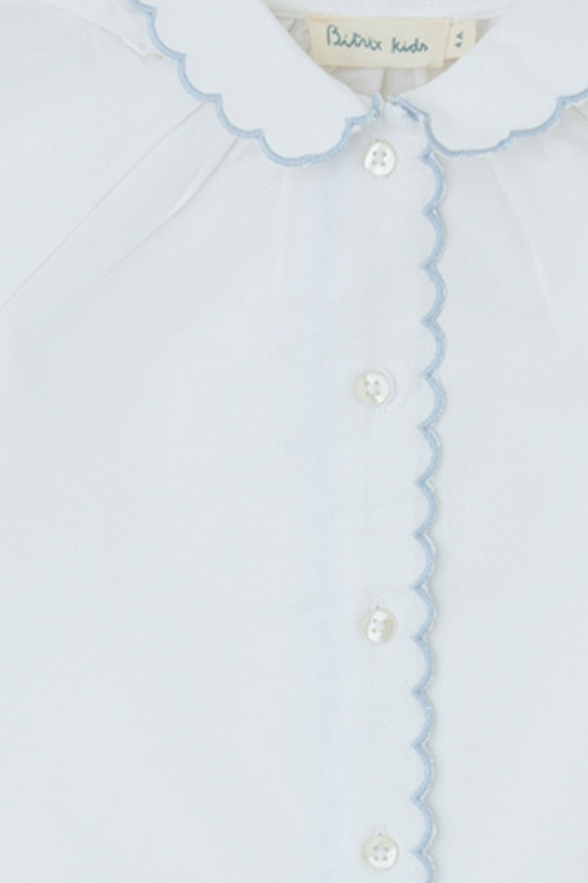 Blouse Bébé Lily Blanche