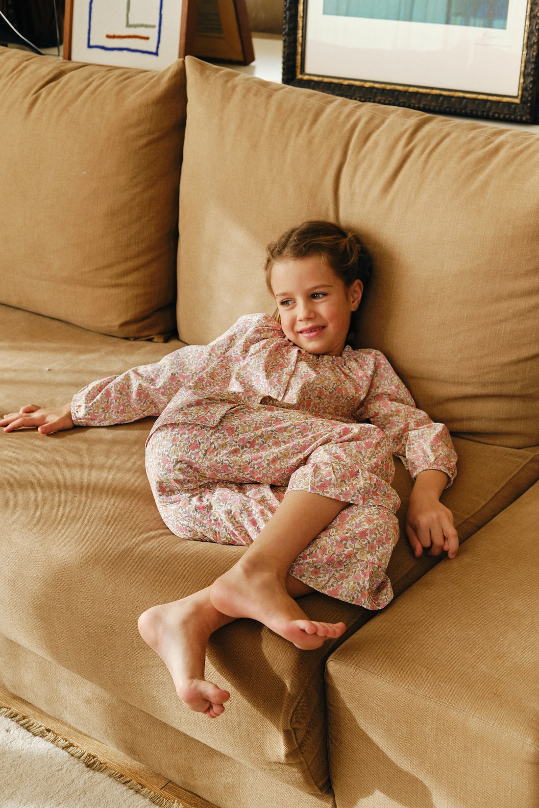 PIJAMA NIÑA SPRING GARDEN - COLABORACIÓN MOLIS & CO