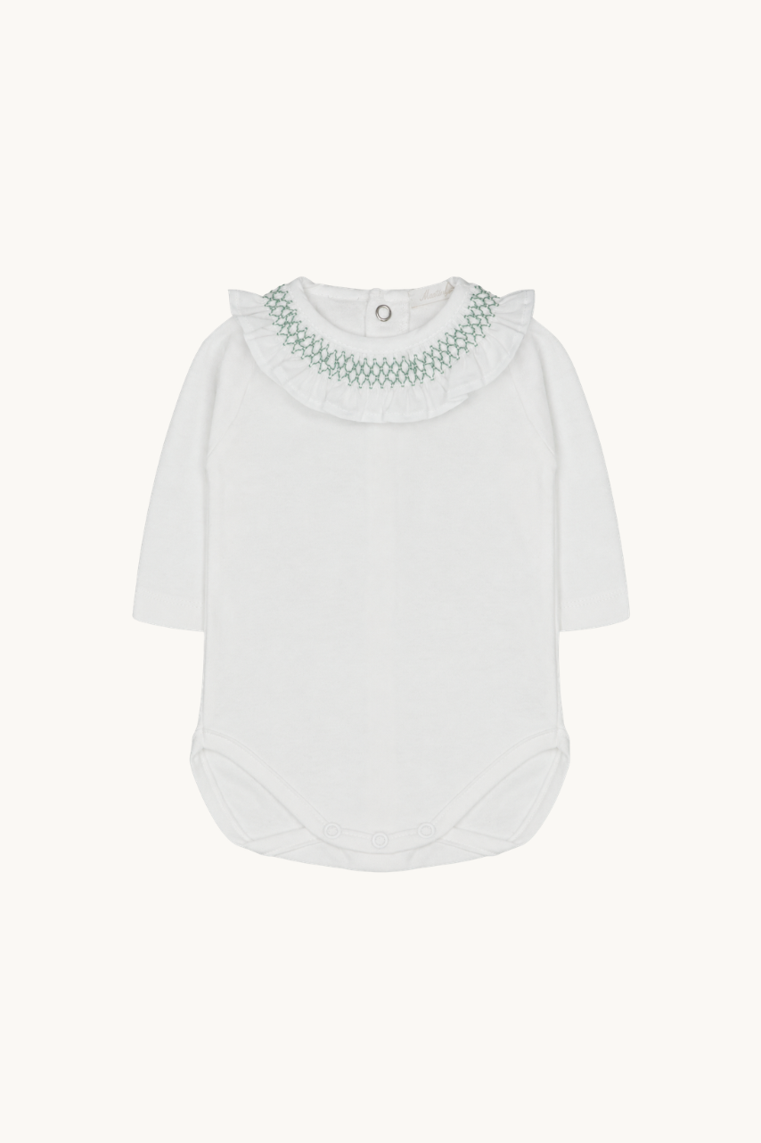 Body Bebé Smock Verde