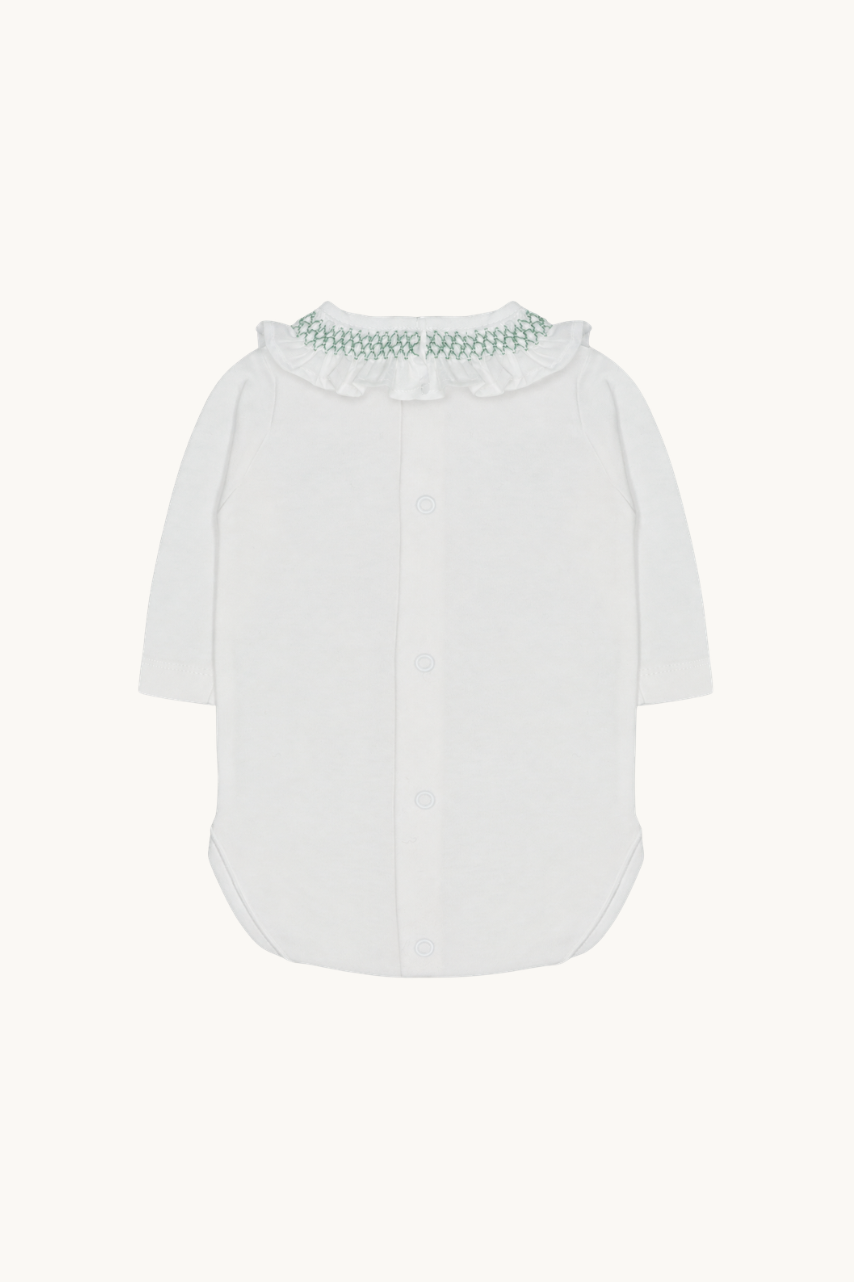 Body Bebé Smock Verde